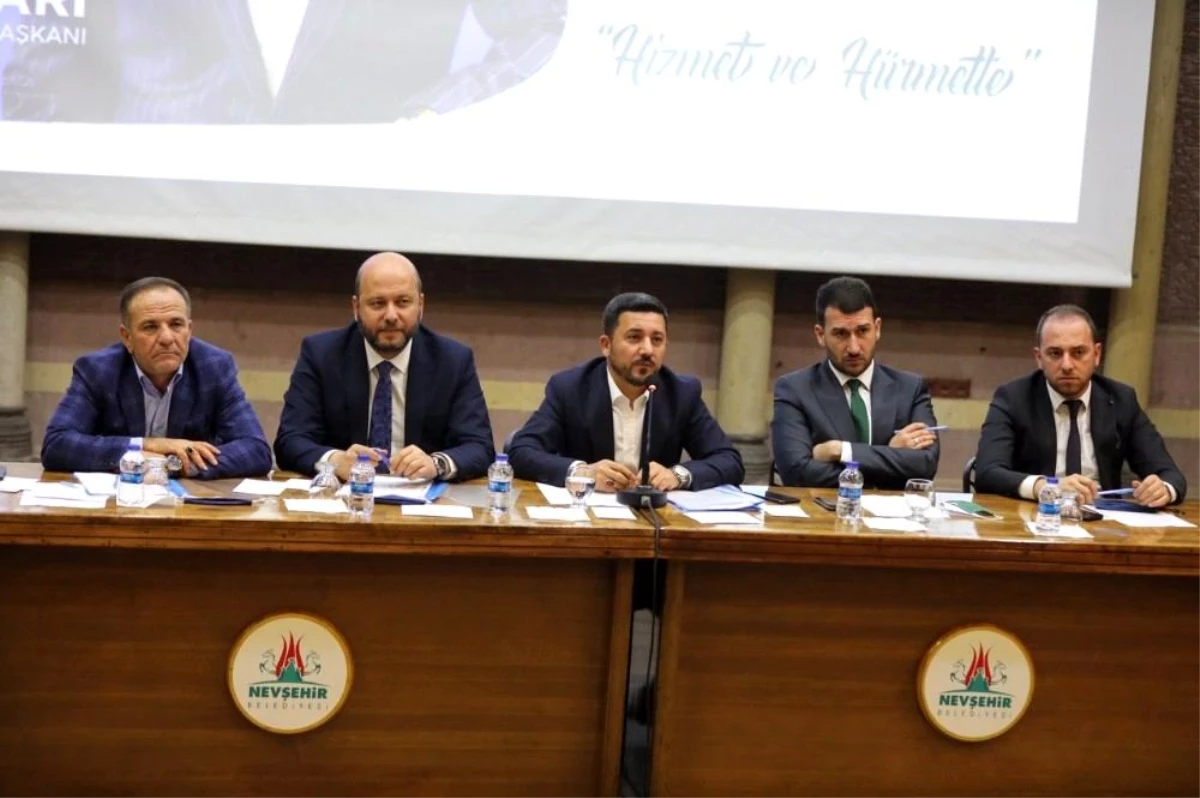 Nevşehir Belediye Meclisi yeni yılın ilk toplantısını gerçekleştirdi