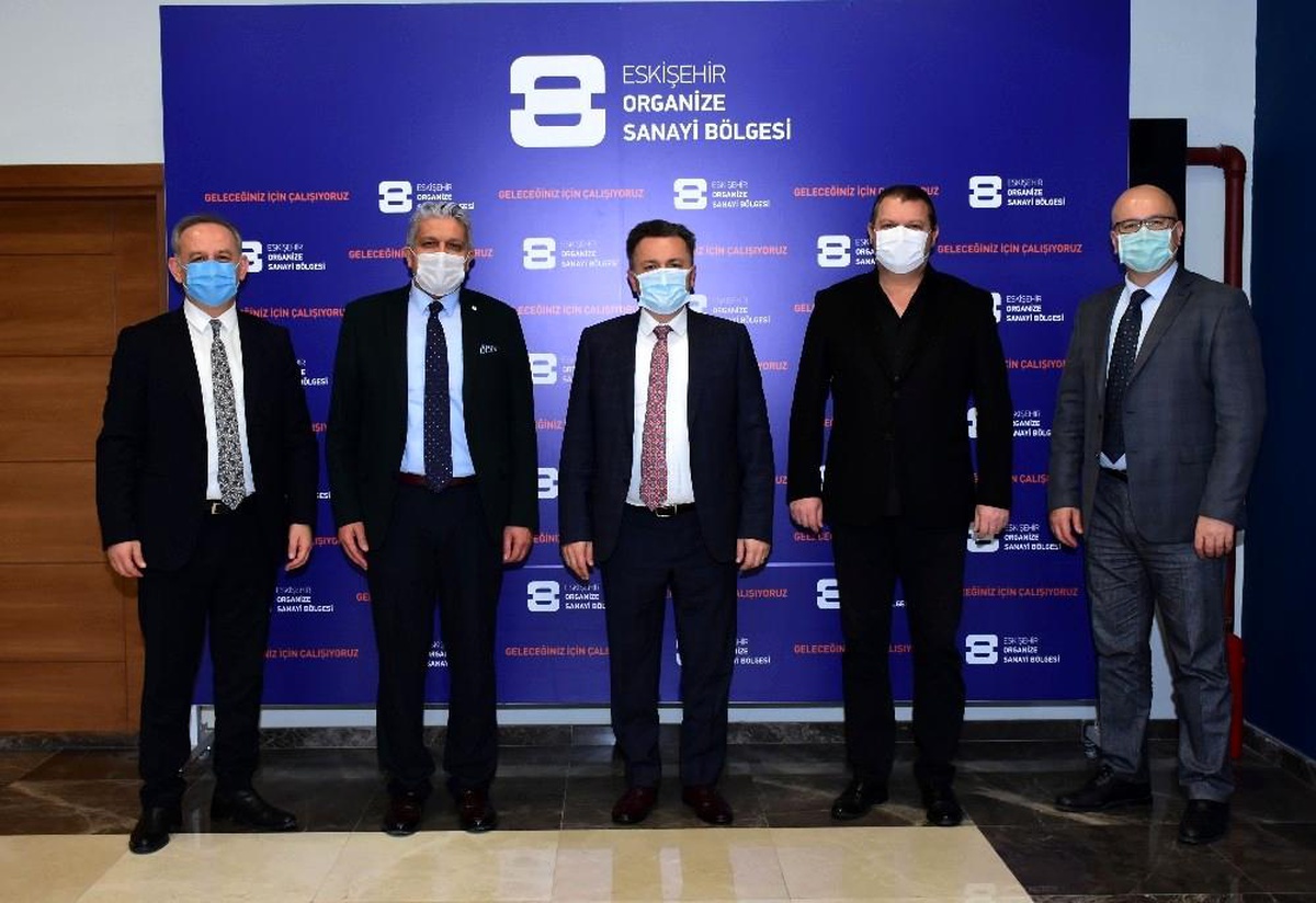 Rektör Şenocak\'tan Eskişehir OSB\'ye ziyaret