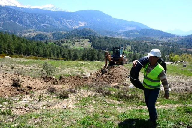 Seydikemer'de içme suyu sorunları çözülüyor