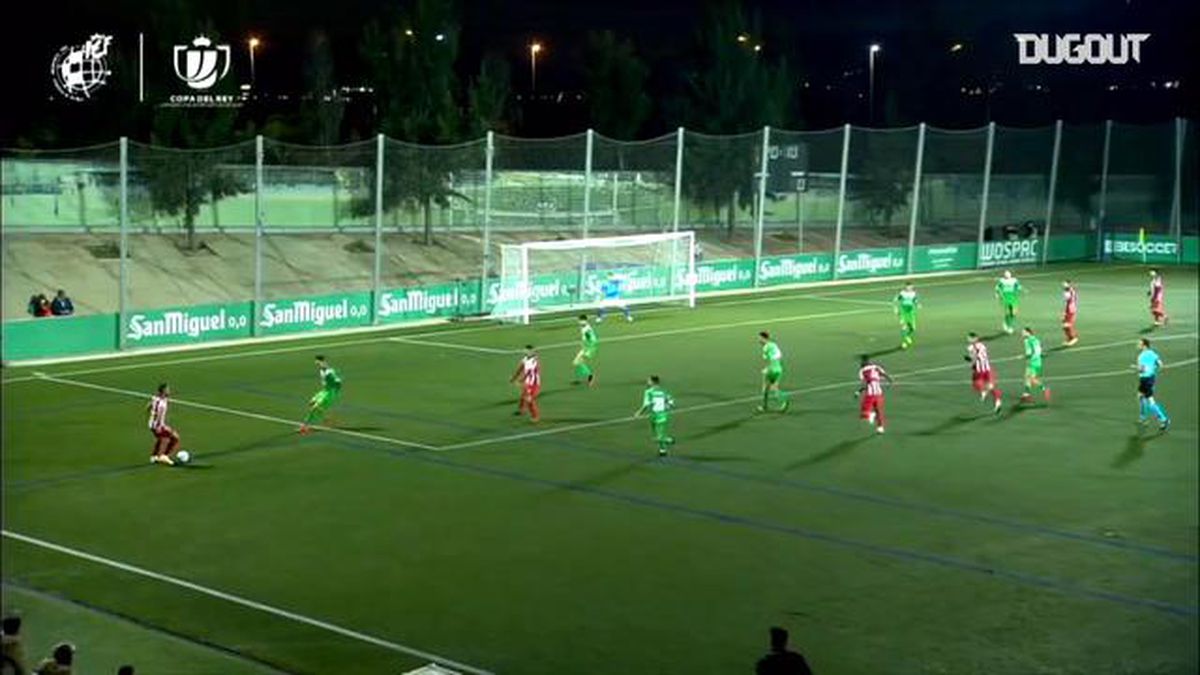 UE Cornellà, Atlético Madrid\'i Mağlup Ediyor