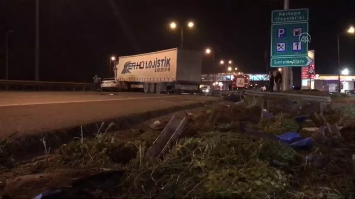 Anadolu Otoyolu Kartepe kesimi Ankara yönü trafiğe açıldı