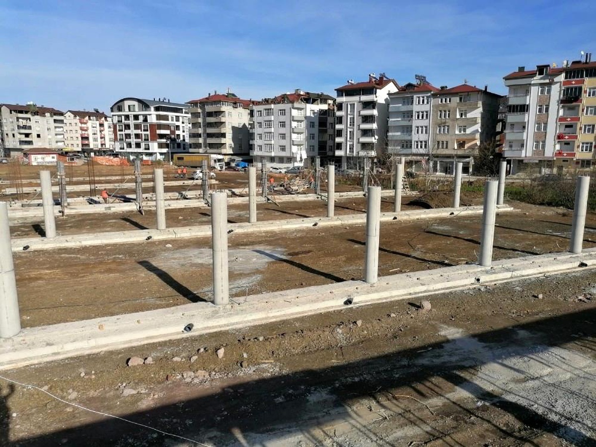 Fatsa kapalı pazar yeri Nisan\'da açılıyor