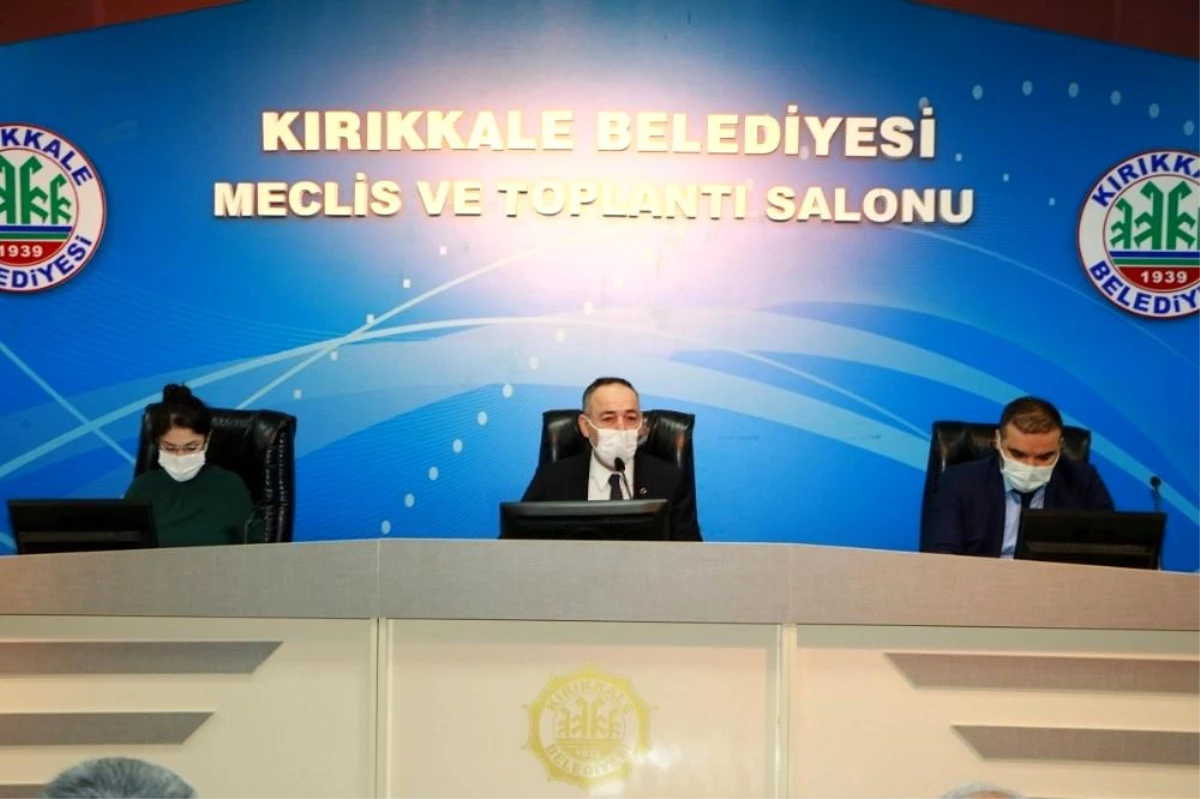 Kırıkkale Belediyesi 2021 yılının ilk meclis toplantısı gerçekleştirdi