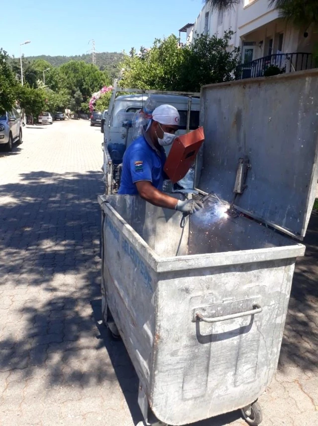 Marmaris Belediyesi çöp konteynerinden 412 bin TL tasarruf etti