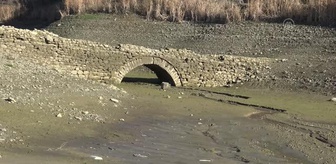 Sular çekilince gün yüzüne çıkan tarihi su kemeri tescillenecek