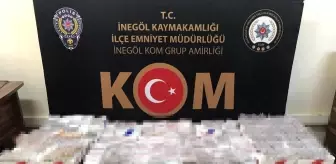 13 bin adet doldurulmuş satışa hazır makaron ele geçirildi