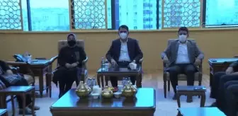 Son dakika... Bakan Kurum, İstanbul Finans Merkezi'nde incelemelerde bulundu (2)