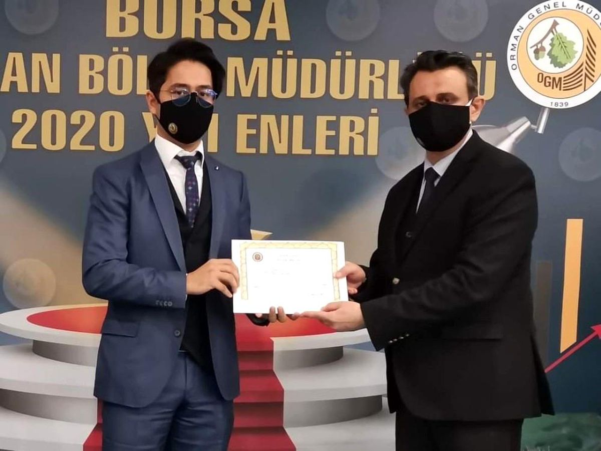 Başarı belgesi ile ödüllendirildiler
