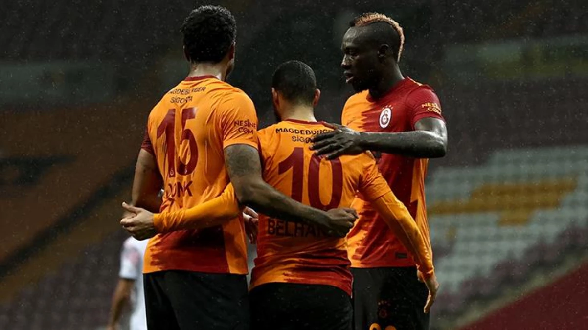 Galatasaraylı Belhanda, Süper Lig kariyerinde ilk kez hat trick yaptı