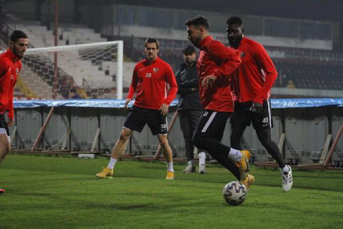 Hatayspor, Beşiktaş maçının hazırlıklarını tamamladı