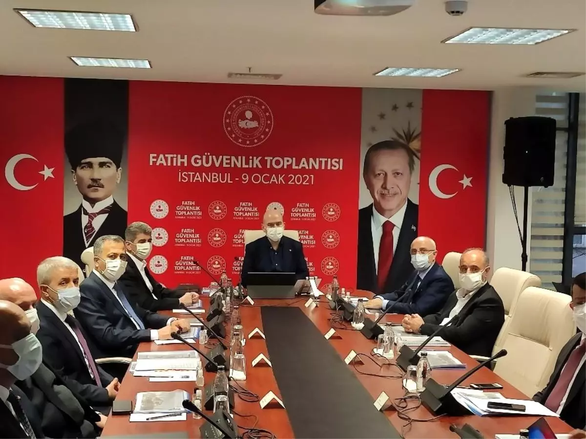 İçişleri Bakanı Soylu, Fatih Güvenlik Toplantısı\'na katıldı