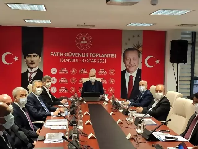 Icisleri Bakani Soylu Fatih Guvenlik Toplantisi Na Katildi Son Dakika