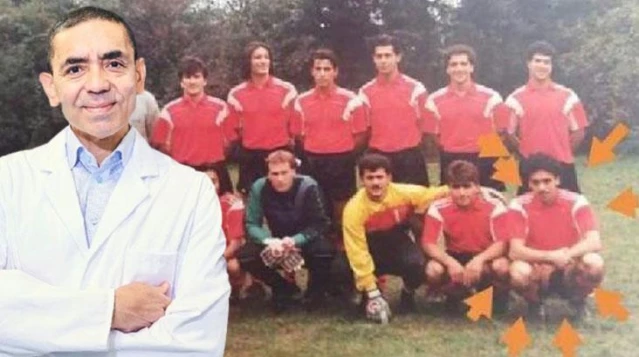 Koronavirüs aşısıyla dünyaya umut olan Prof. Dr. Uğur Şahin amatör futbolcu çıktı