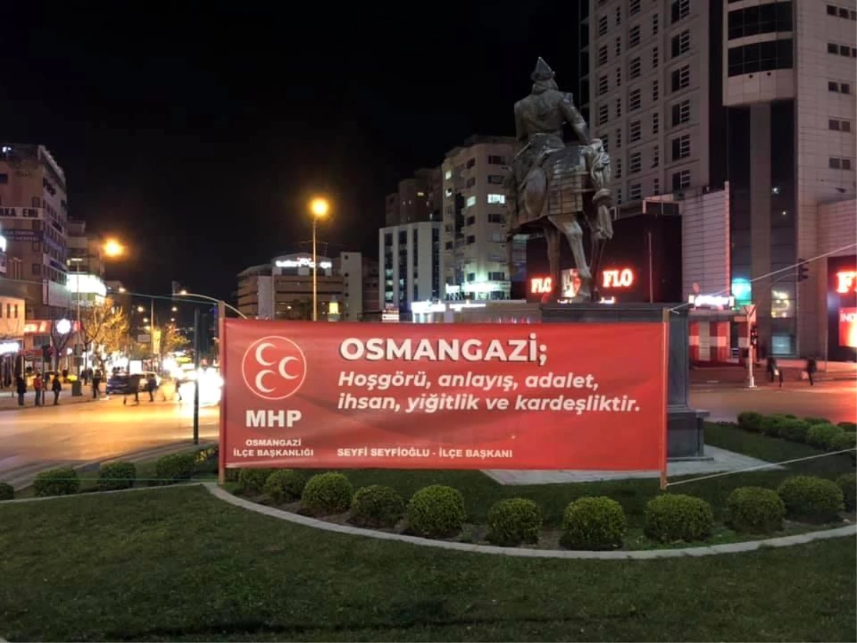 MHP Osmangazi İlçe Başkanlığı\'ndan "Bursalı olmak" fankındalık projesi