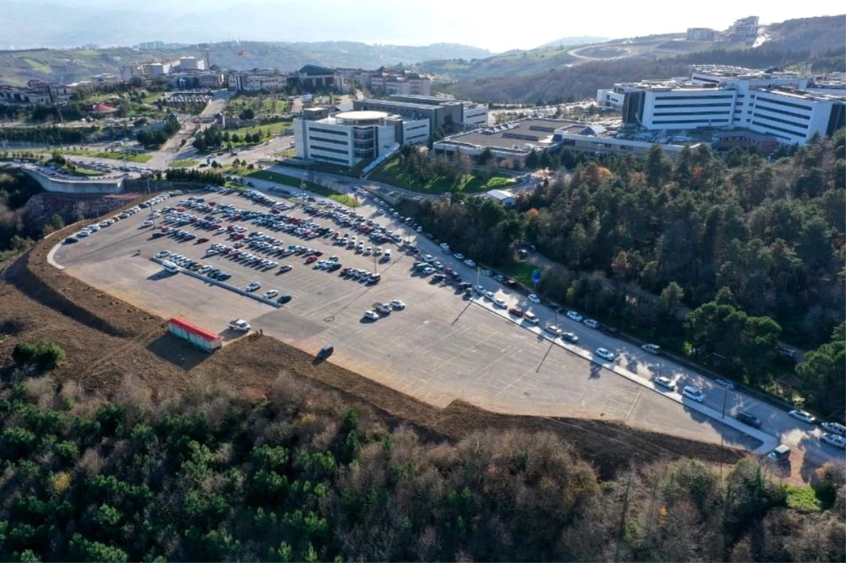 Umuttepe otoparkında çevre düzenlemesi yapıldı