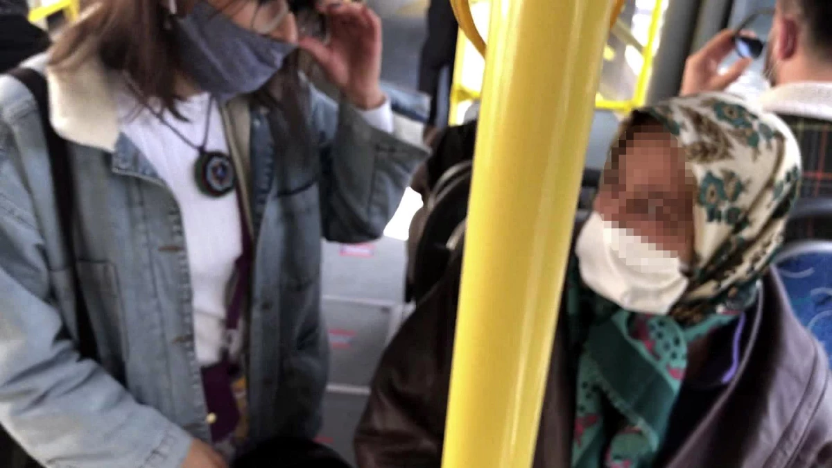 Yasak olduğu için otobüsten indirilmek istenen 65 yaş üstü kadının sözleri yürek burktu