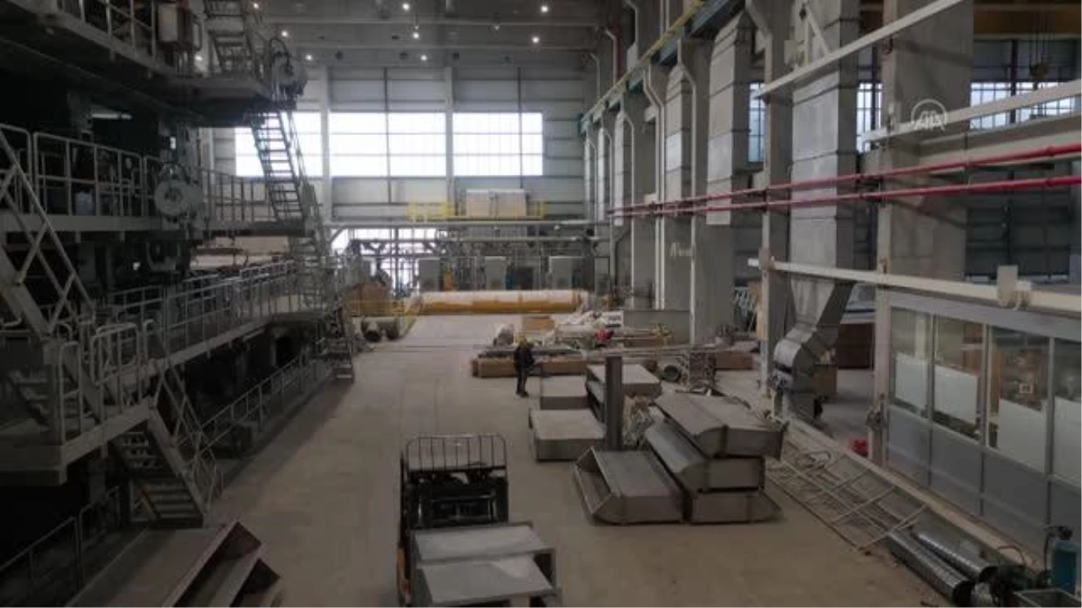 Aydın\'a kurulan "dev kağıt fabrikası" üretim için gün sayıyor (1)