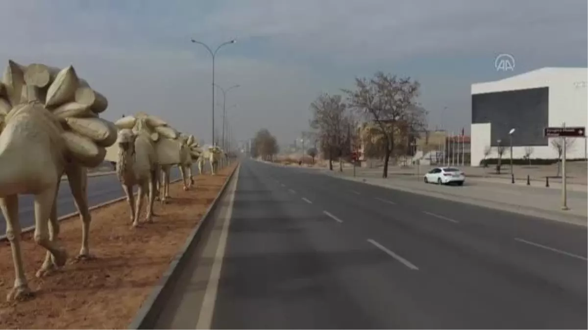 GAZİANTEP - Cadde ve sokaklarda sessizlik sürüyor