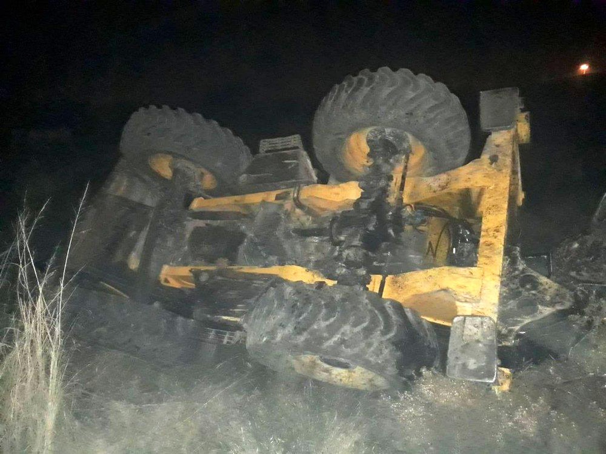 Hatay\'da yük treni ile iş makinesi çarpıştı: 1 yaralı