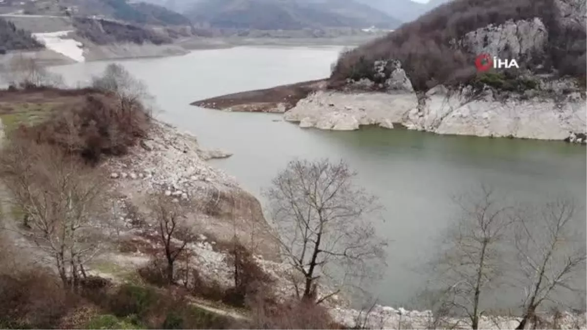 İstanbulluları korkutan fotoğraf...Hasanlar Barajı alarm veriyor