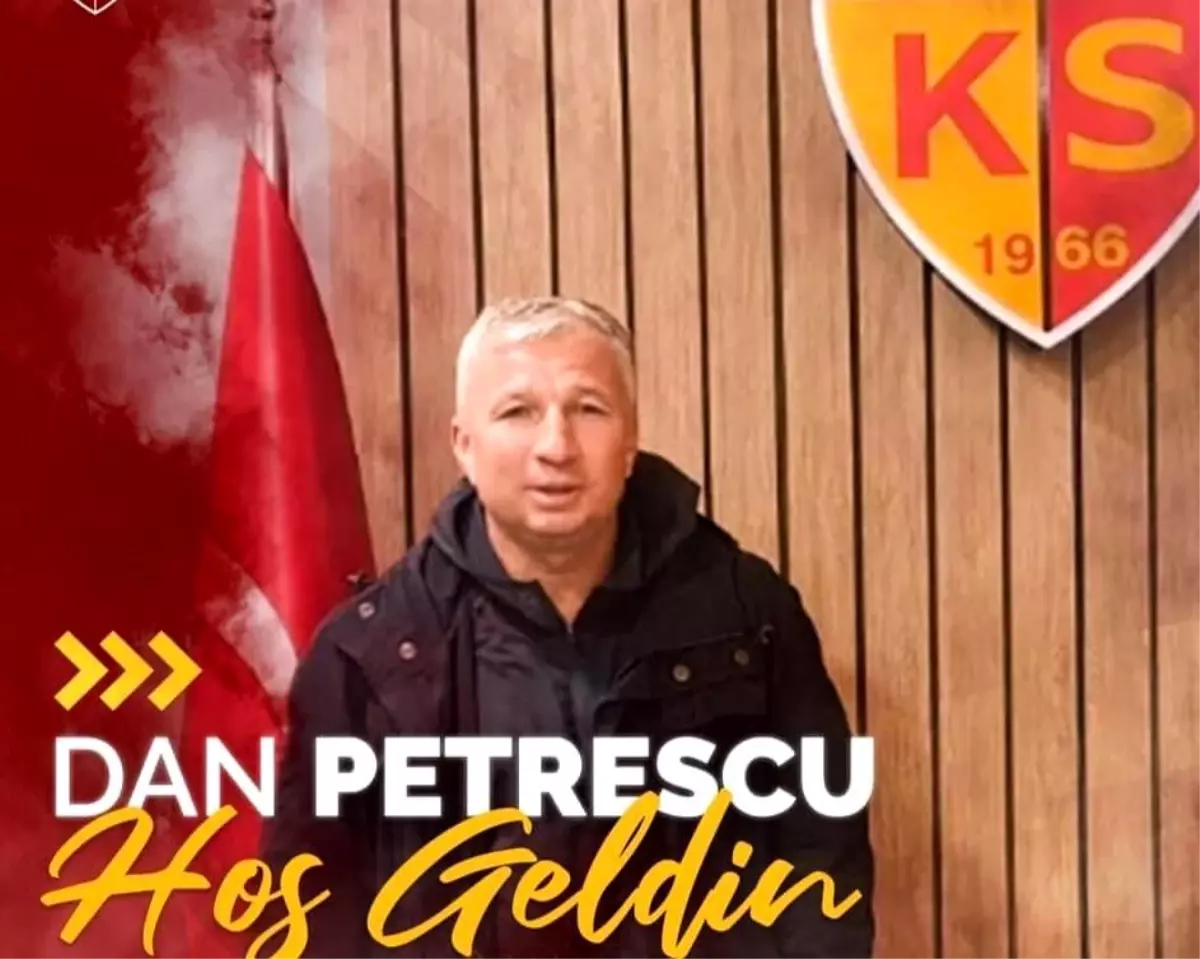 Kayserispor Petrescu\'yu duyurdu