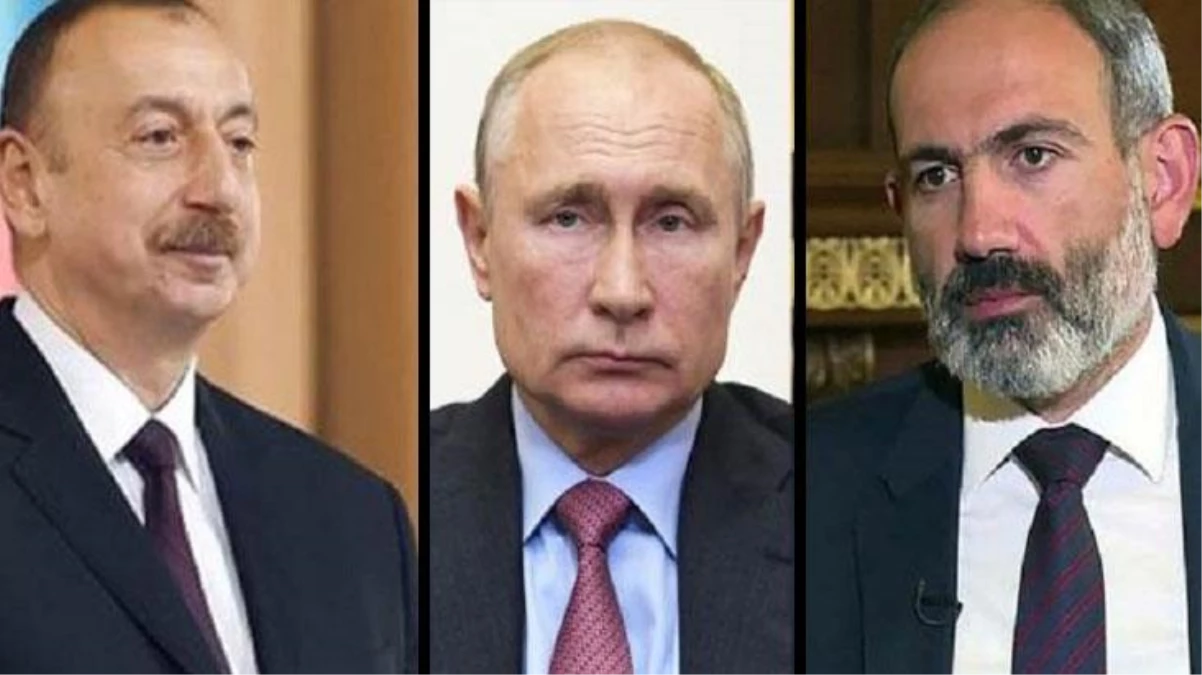 Son Dakika! Putin, Aliyev ve Paşinyan yarın Moskova\'da Dağlık Karabağ konusunu görüşecek