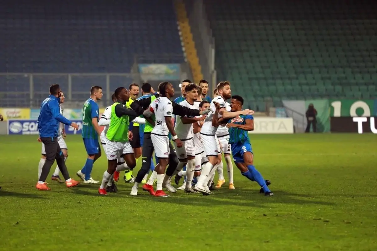 Süper Lig: Ç.Rizespor: 1 - Y.Denizlispor: 1 (Maç sonucu)