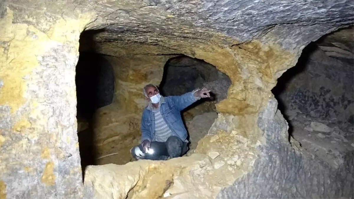 Yeraltı şehri köstebek yuvasına döndü