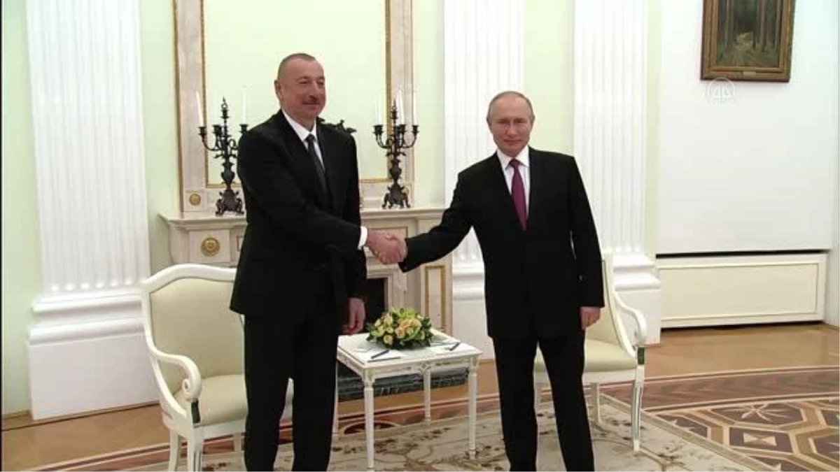 Aliyev ile Putin Moskova\'da ikili görüştü