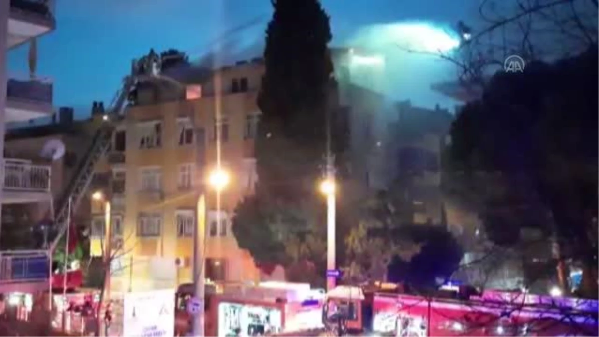 Son dakika haber | Bir apartmanda çıkan yangın söndürüldü