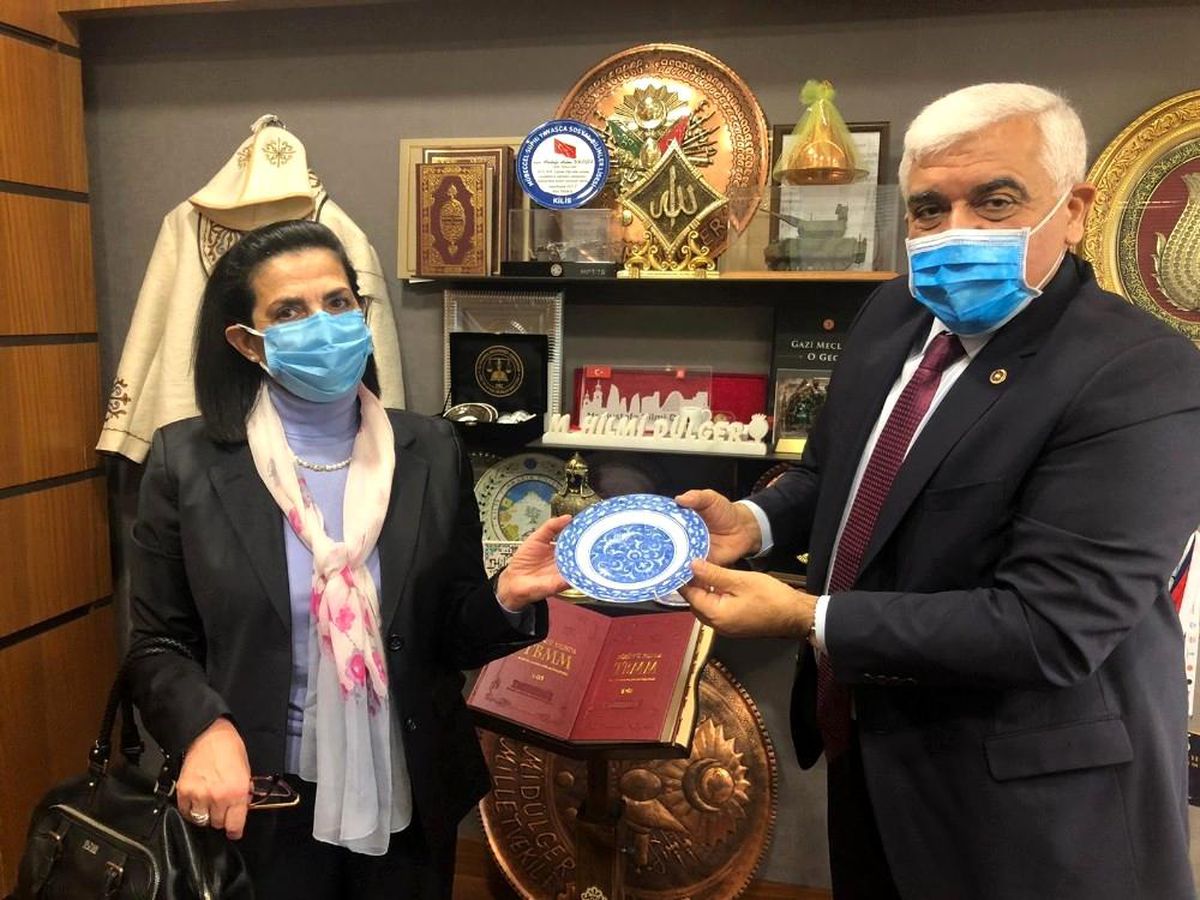 Büyükelçisi Theresa Cutajar\'dan Milletvekili Dülger\'e ziyaret