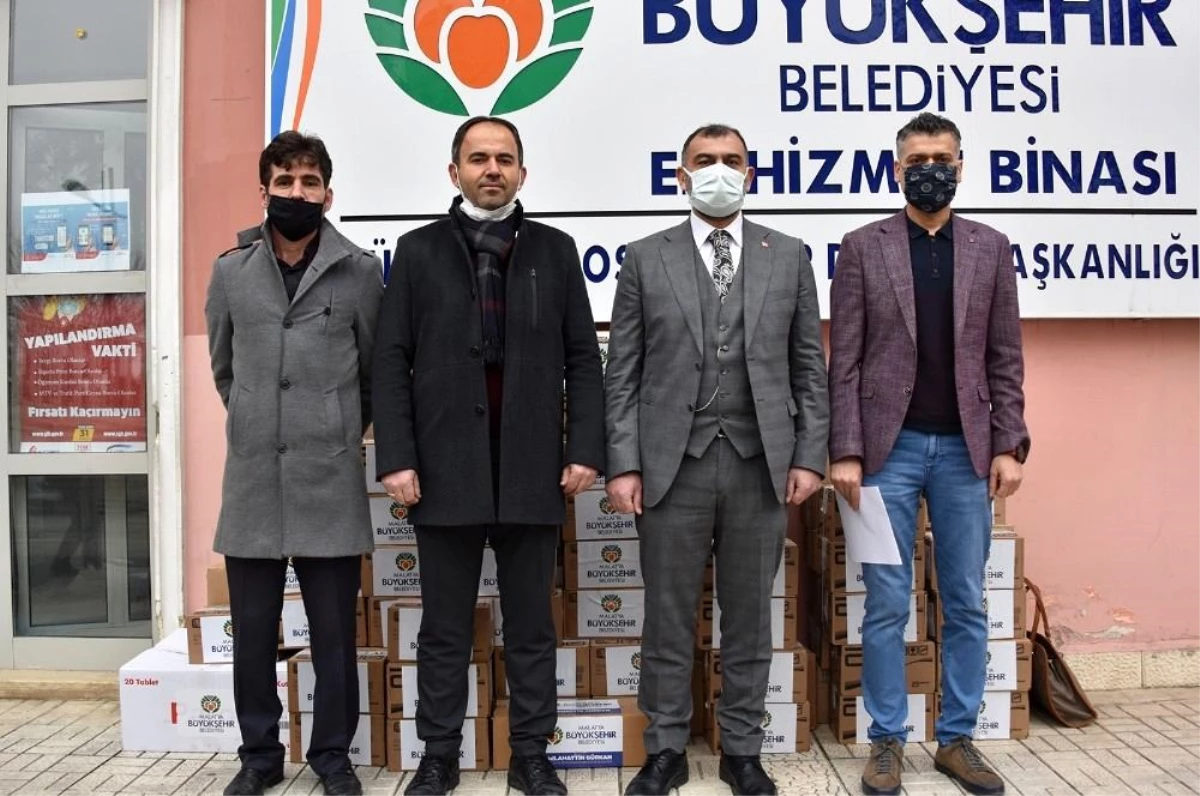 Malatya\'dan Bayır Bucak Türkmenleri\'ne 120 bin TL\'lik destek