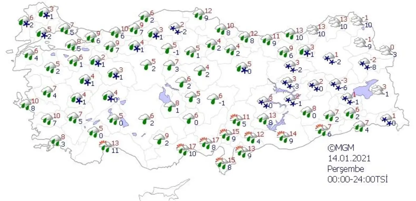 Meteoroloji\'den İstanbul için kar müjdesi