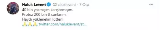 Protez bacağına kavuşması için ünlü sanatçı devreye girdi Protez bacağına kavuşması için ünlü sanatçı devreye girdi