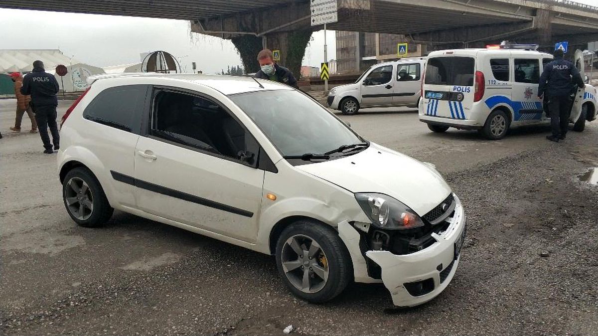 Samsun\'da trafik kazası: 1 yaralı