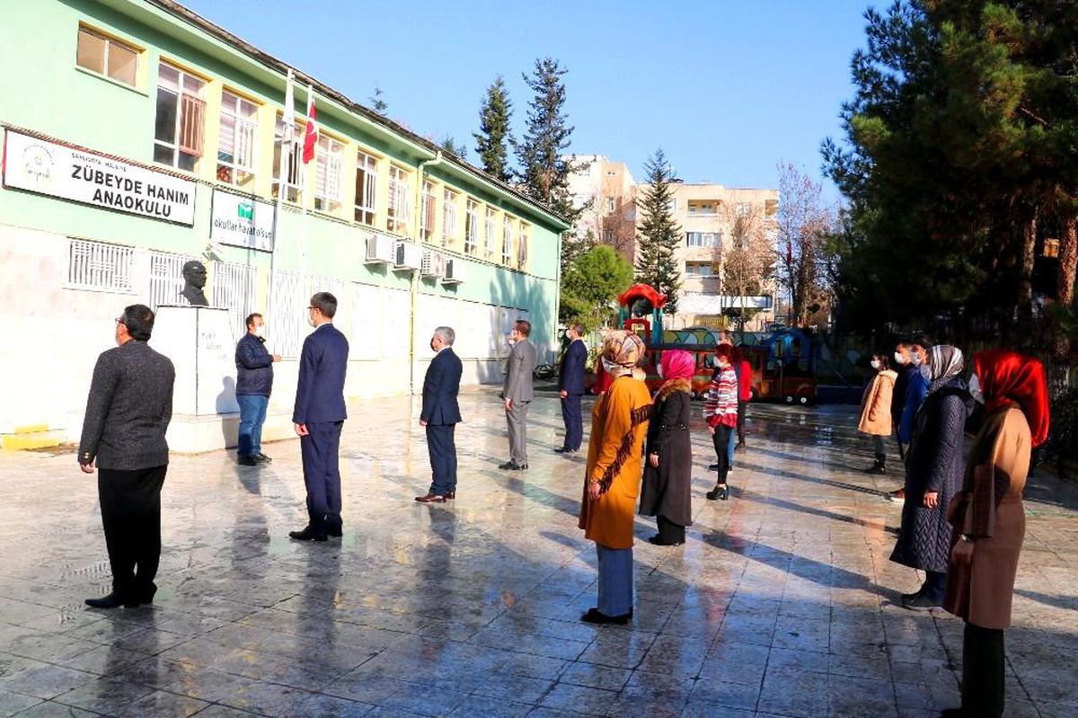 Şanlıurfa\'da bayrak töreni