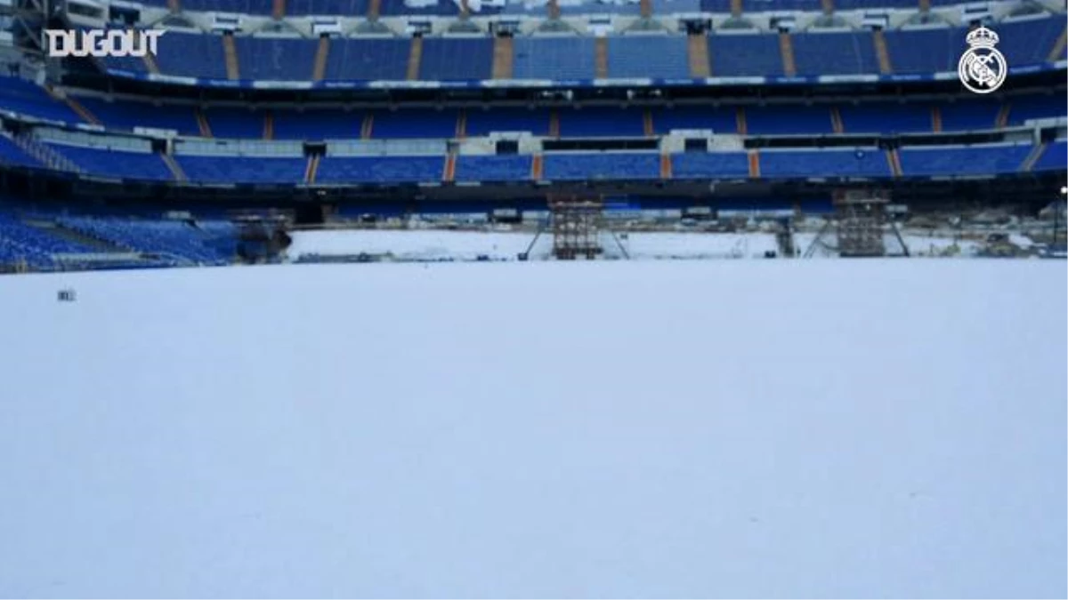 Santiago Bernabeu Beyaza Büründü!