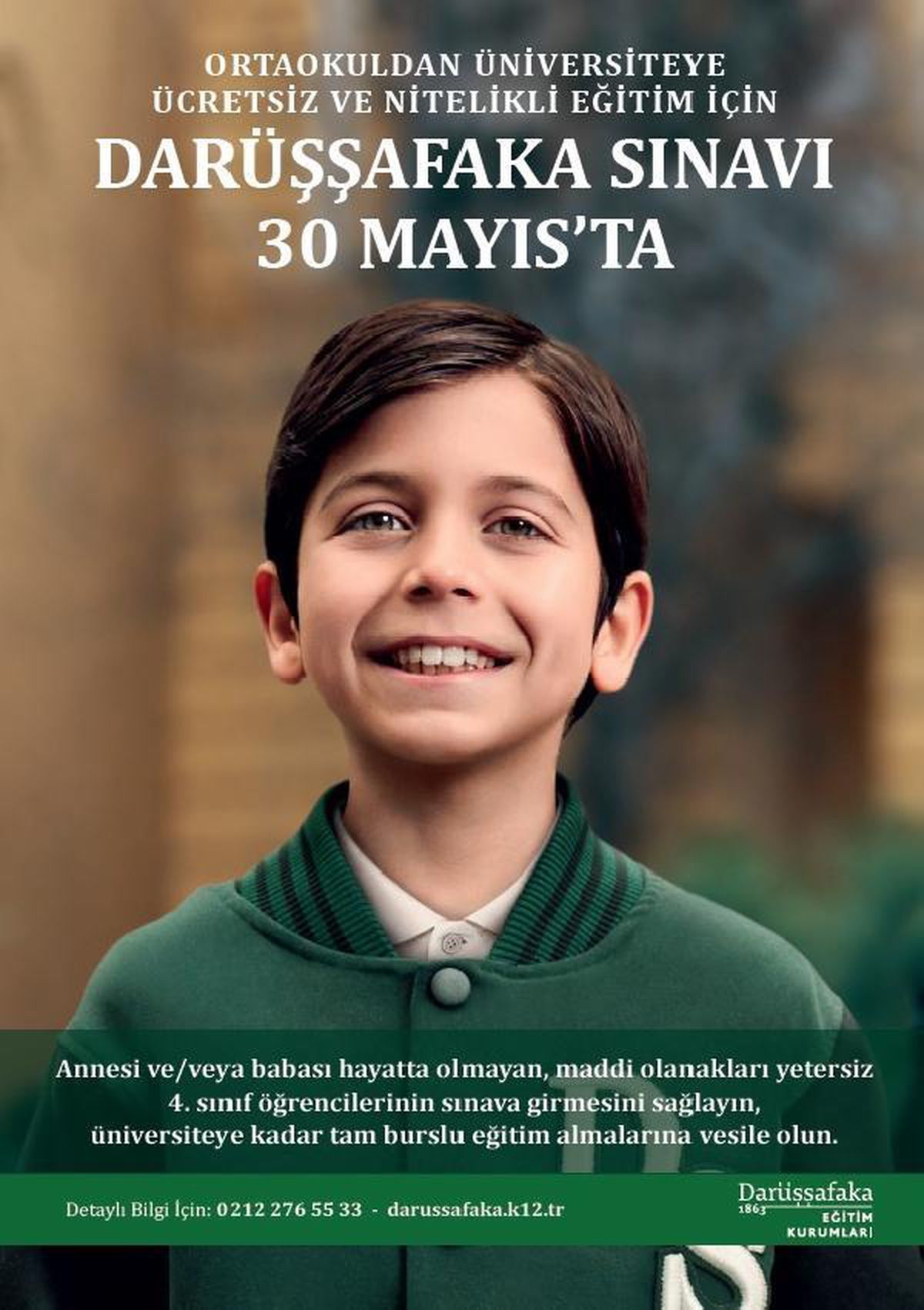 Darüşşafaka Sınavı 30 Mayıs\'ta 28 ilde yapılacak