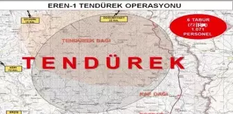 Son dakika haber... Eren Operasyonları başlatıldı