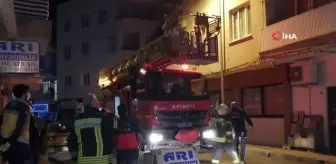 Genç kadın 4.kattan 3'üncü katın balkonuna düştü