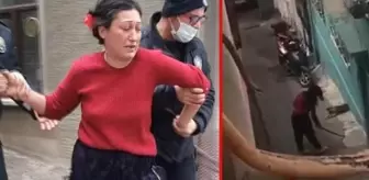 Üstlerine kaynar su döküp sopayla saldıran kadın mahalleyi çileden çıkardı! Çöpünü çıkarmaya korkan var