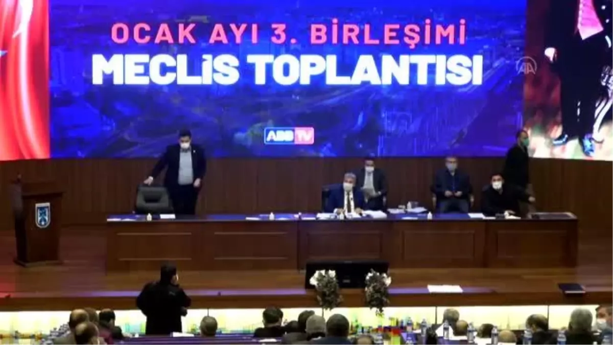 Ankara Büyükşehir Belediye Meclisi toplandı