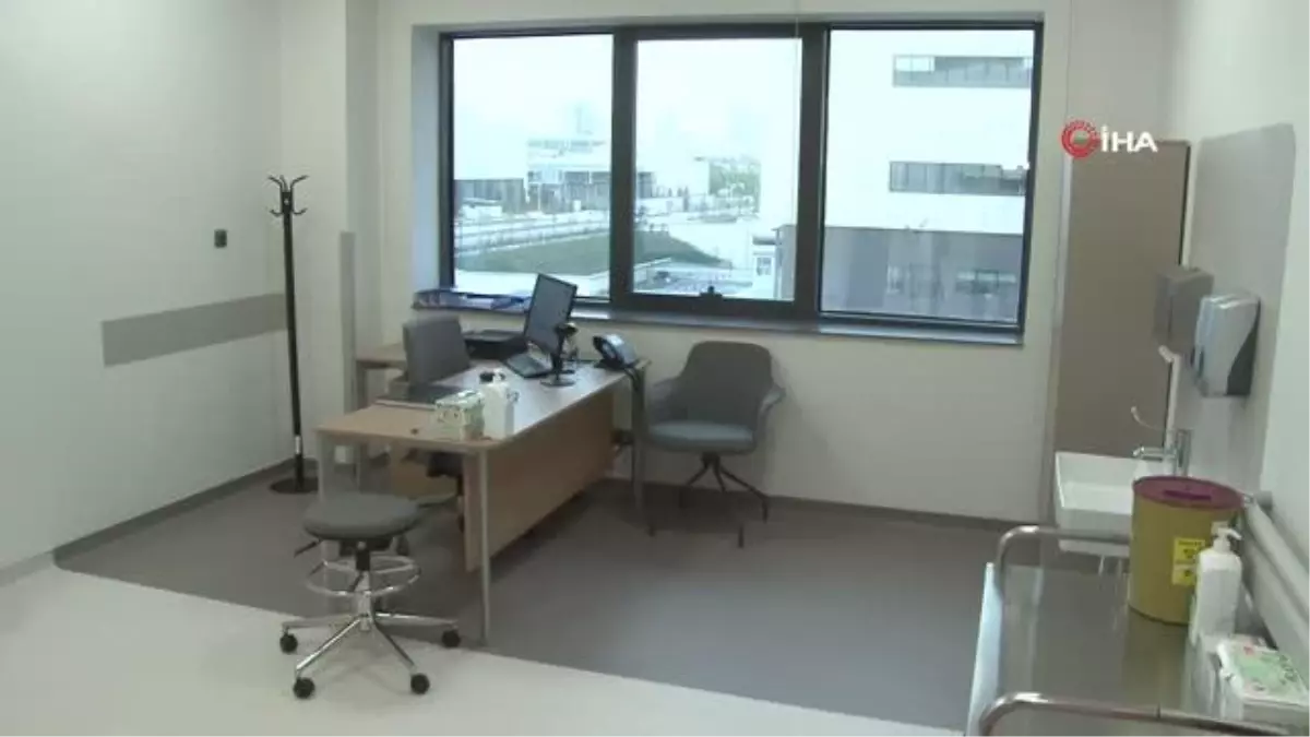 Başakşehir Çam ve Sakura Hastanesi\'nde korona virüs aşı uygulama odaları hazır