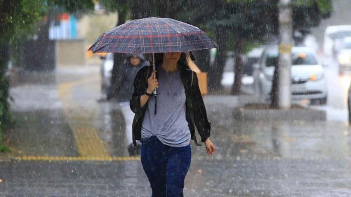 Şemsiyeleri hazırlayın! Meteoroloji\'den 4 il için kuvvetli yağış ve fırtına uyarısı