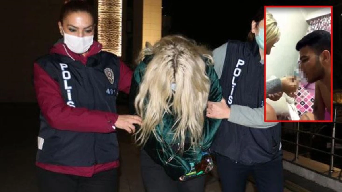 Videoda Ümitcan Uygun\'a uyuşturucu içiren firari kadın, İzmir\'de gözaltına alındı
