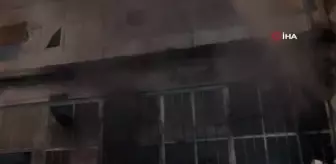 Boyahanede çıkan yangın korkuttu