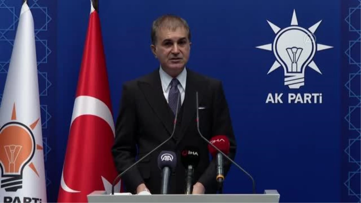 AK Parti Sözcüsü Çelik, MKYK toplantısına ilişkin açıklamalarda bulundu: (1)