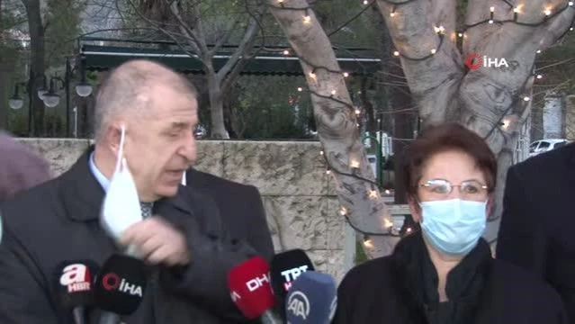 İYİ Parti Milletvekili Özdağ, il başkanlığı düşen Şekerdağ'ı ziyaret etti