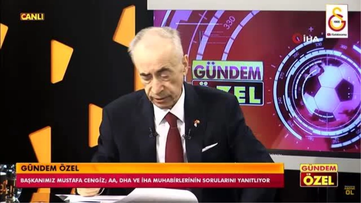 Mustafa Cengiz: "33 sene görevde kalsam, Fatih Terim\'le çalışırım" -2-