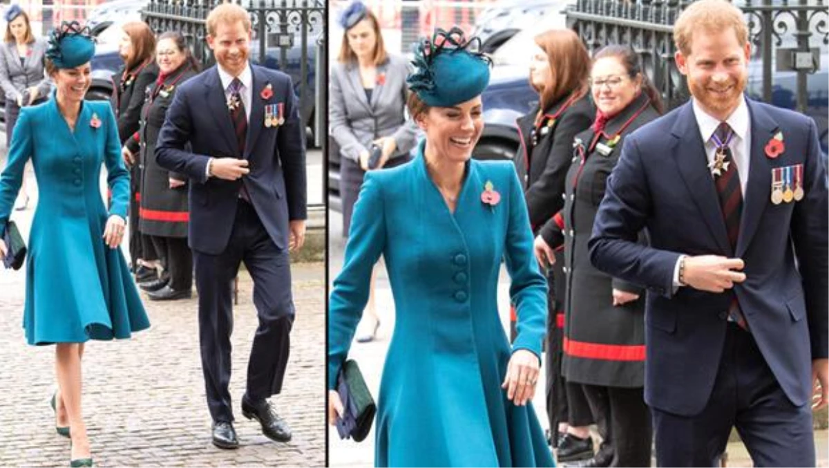 Prens Harry ve Meghan Markle\'dan Kate Middleton\'a sürpriz: Görünce şaşkınlıktan donakaldı